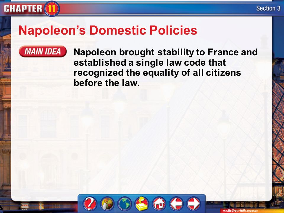 Napoleon domestic policy
